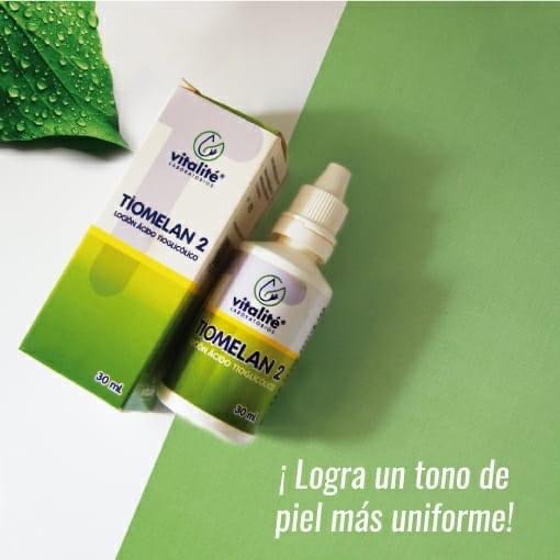 TIOMELAN 2% Loción Despigmentante Con Extractos Naturales 